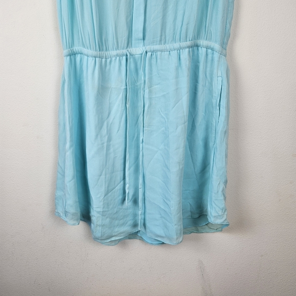Aritzia Babaton Benedict Silk Dress in Mint Size Medium Summer - Picture 2 of 7